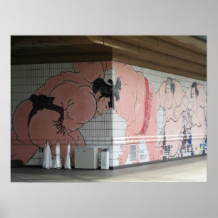 Sumo Mural Wall Art