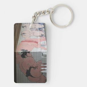 Sumo Mural Wall Art Keychain