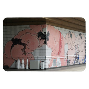 Sumo Mural Wall Art Magnet