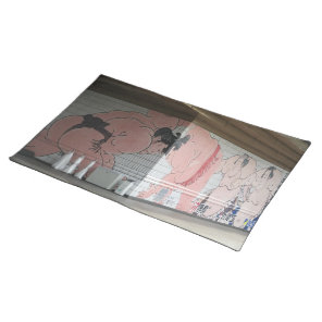 Sumo Mural Wall Art Placemat