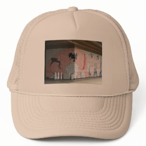 Sumo Mural Wall Art Trucker Hat