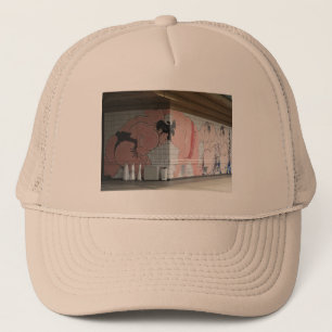 Sumo Mural Wall Art Trucker Hat