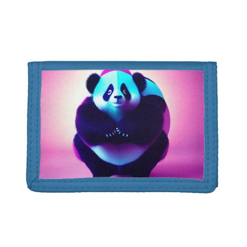 Sumo Panda The Bamboo Gnasher Trifold Wallet