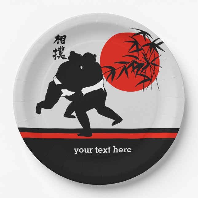 Sumo Paper Plates (Front)