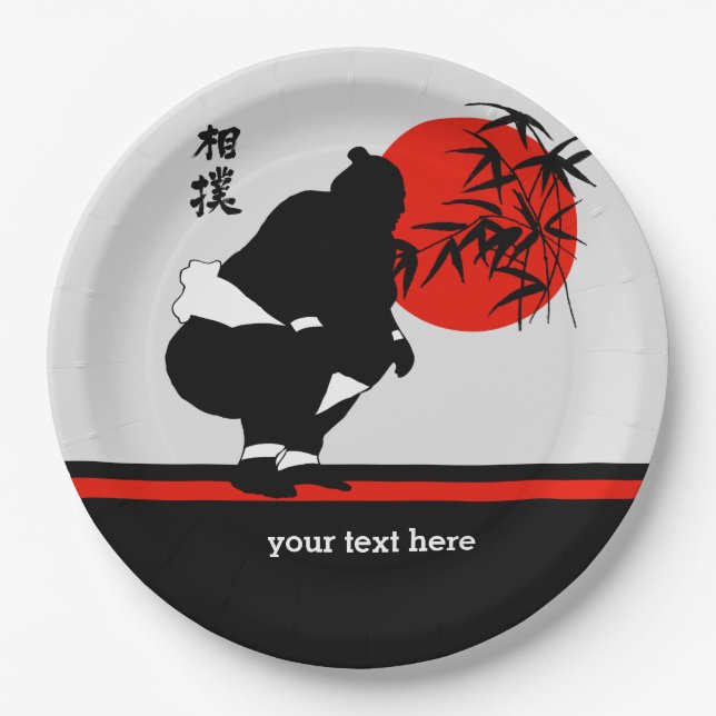 Sumo Paper Plates (Front)