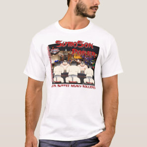 Sumo Poker Front Only T-Shirt