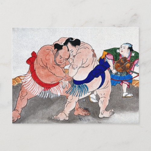 Sumo Postcard