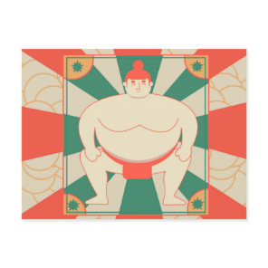 Sumo Postcard