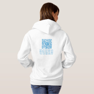 Custom Qr Code Hoodies & Sweatshirts