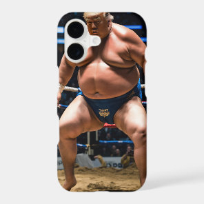 Sumo Showdown: Action Shot of Donald Trump in the  iPhone 17 Case