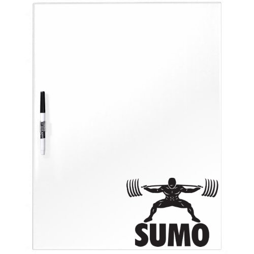 SUMO SQUAT _ Powerlifting Motivational Dry_Erase Board