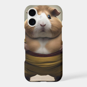 "Sumo Squeakdown: The Mighty Guinea Pig Wrestler" iPhone 17 Case