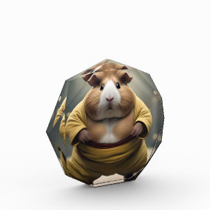 "Sumo Squeakdown: The Mighty Guinea Pig Wrestler" Photo Block