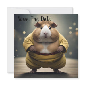 "Sumo Squeakdown: The Mighty Guinea Pig Wrestler" Save The Date