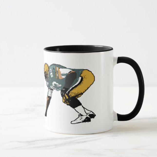 Sumo vs. Football Mug