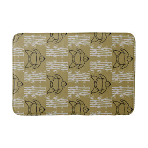 Sumo Wrestler Bath Mat