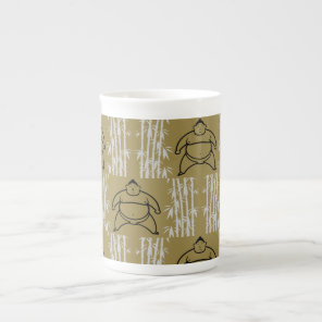 Sumo Wrestler Bone China Mug