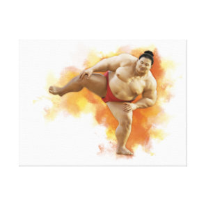 SUMO Wrestler Canvas Print