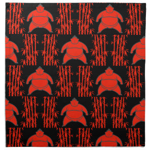 Sumo Wrestler Cloth Napkin