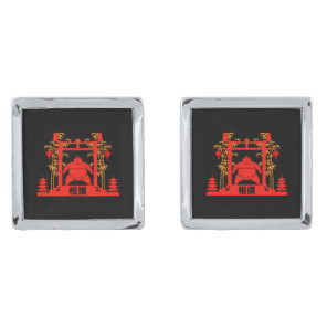 Sumo Wrestler Cufflinks