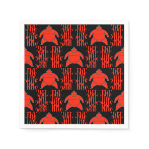 Sumo Wrestler Napkins