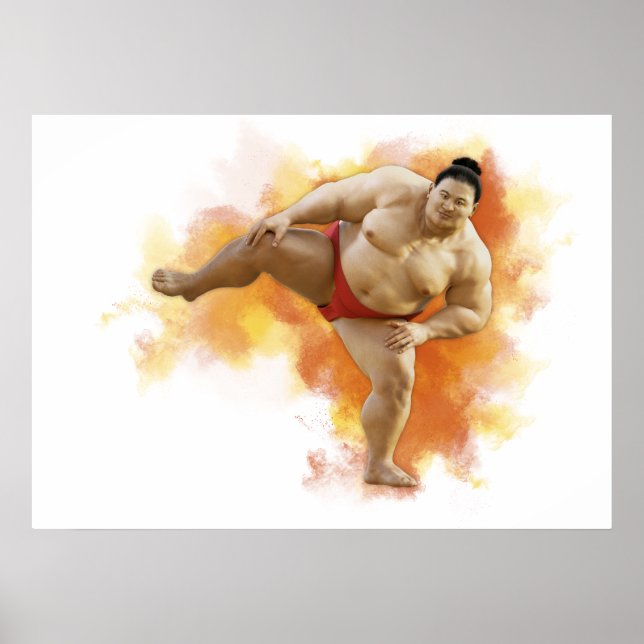 SUMO Wrestler Poster (Front)