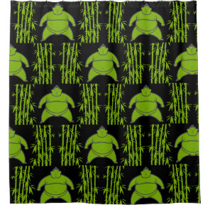 Sumo Wrestler Shower Curtain