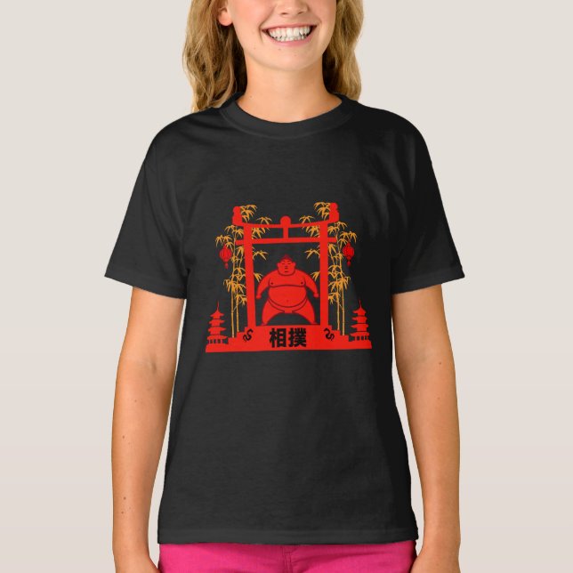 Sumo Wrestler T-Shirt (Front)