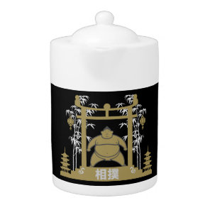 Sumo Wrestler Teapot