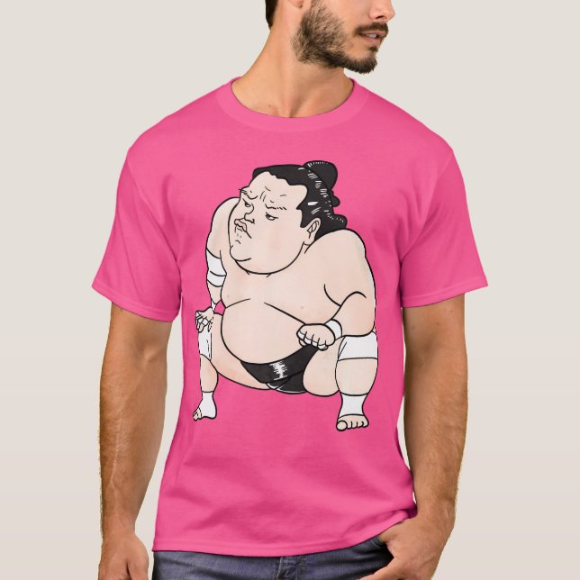 Sumo Wrestler Terunofuji T-Shirt (Front)