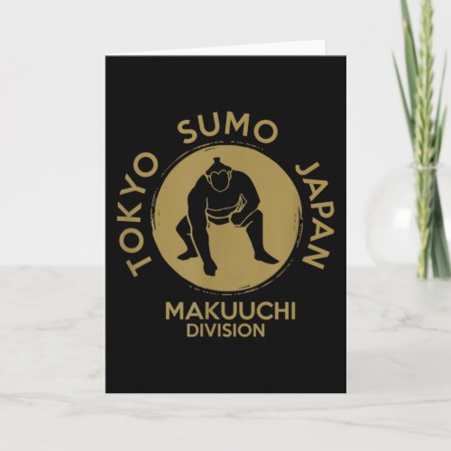 Sumo Wrestling Japan Tokyo Makuuchi Tournament Card