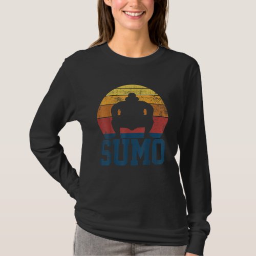 Sumo Wrestling Sumo Wrestler Vintage T_Shirt