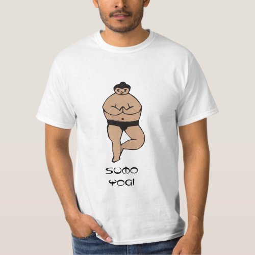 Sumo Yogi _ Funny Yoga T_Shirt