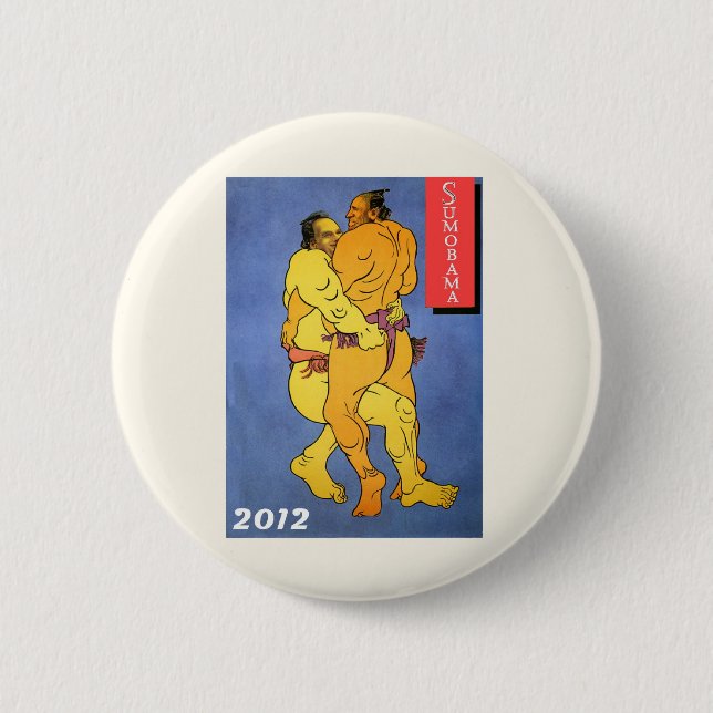 SumObama 2012 Pinback Button (Front)