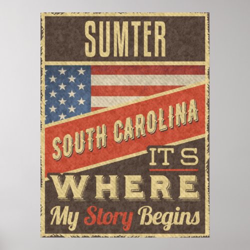 Sumter South Carolina Poster