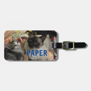 Sumting and Freddie Luggage Tag