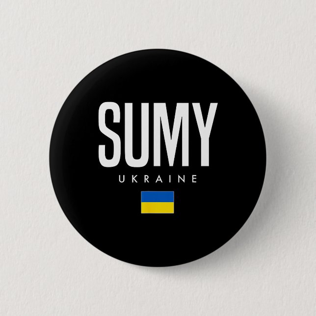 Sumy Ukraine  Button (Front)