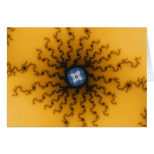 Sun 2 - Fractal Card (Front Horizontal)