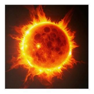 sun acrylic print