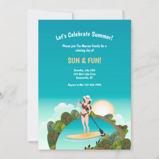 Sun and Fun Invitation