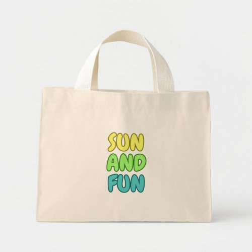 Sun And Fun Tiny Tote