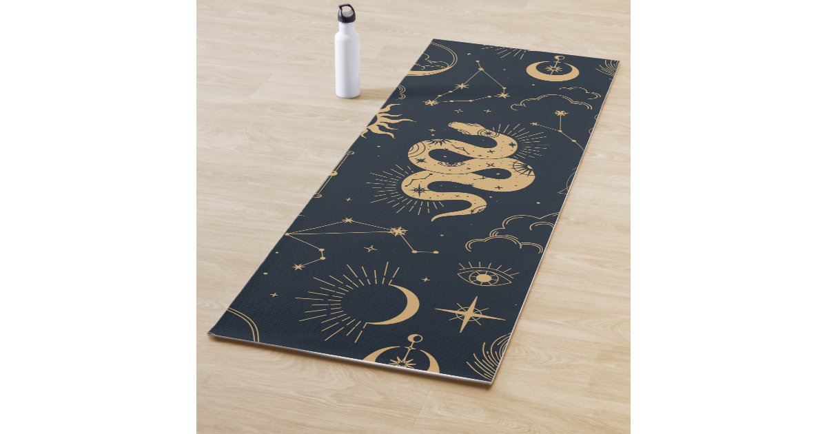 Moon Phases Cosmic Yoga Mat