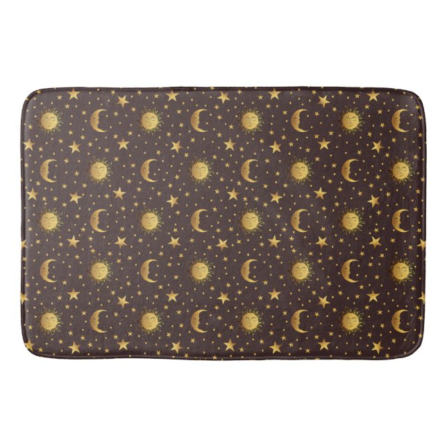 Sun and Moon Bath Mat (Front)