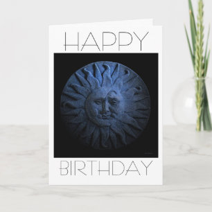 Sun and Moon Birthday Card