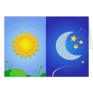 sun and moon cards