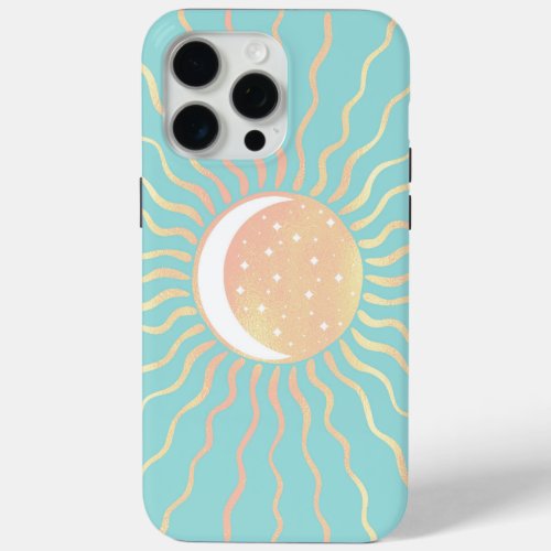 Sun And Moon iPhone 15 Pro Max Case