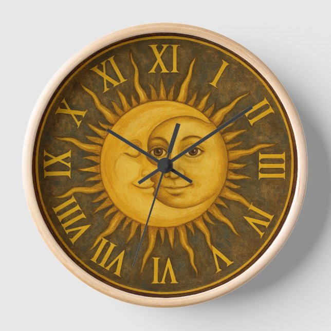 Sun and Moon Clock (Front)