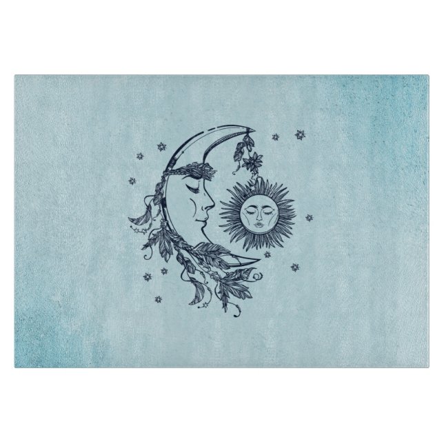 Sun and Moon Cutting Board (Front)