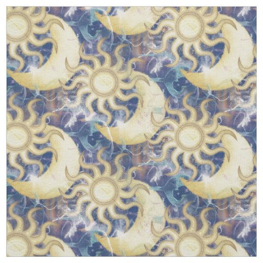 Sun And Moon Fabric