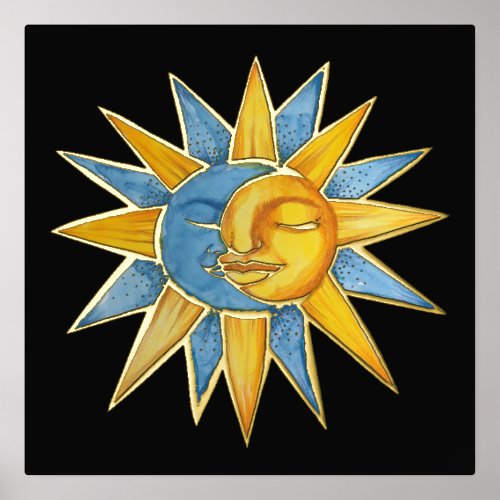 Sun and Moon                                       Foil Prints